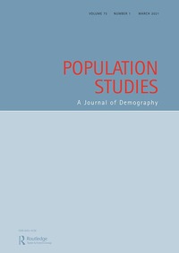 Population Studies journal cover